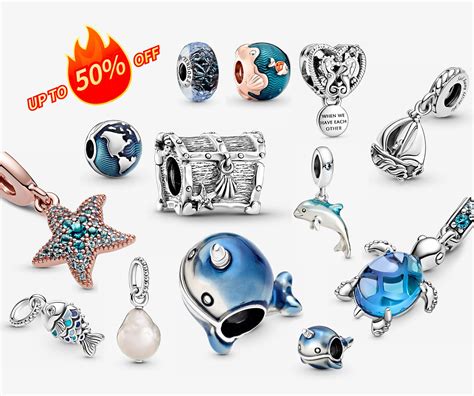 pandora sea charms|pandora beach themed charms.